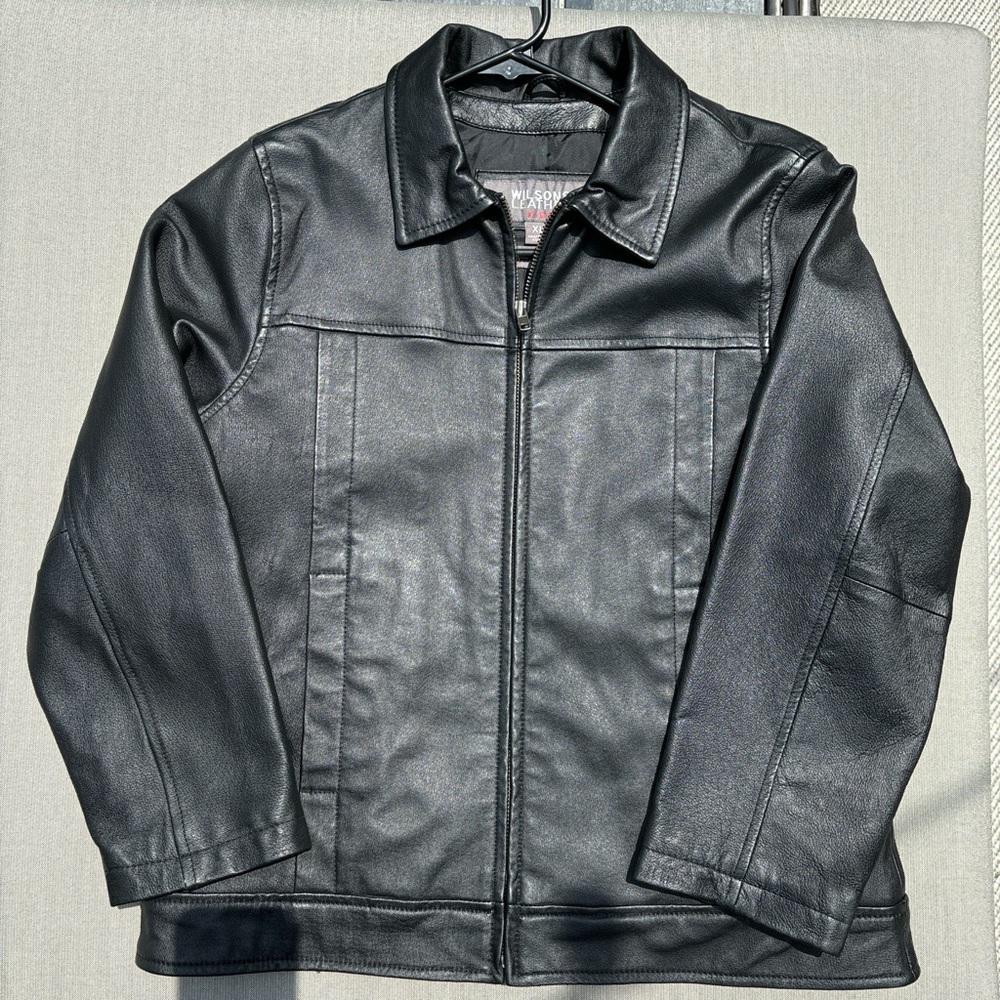 Wilson Leather jacket KIDS XL